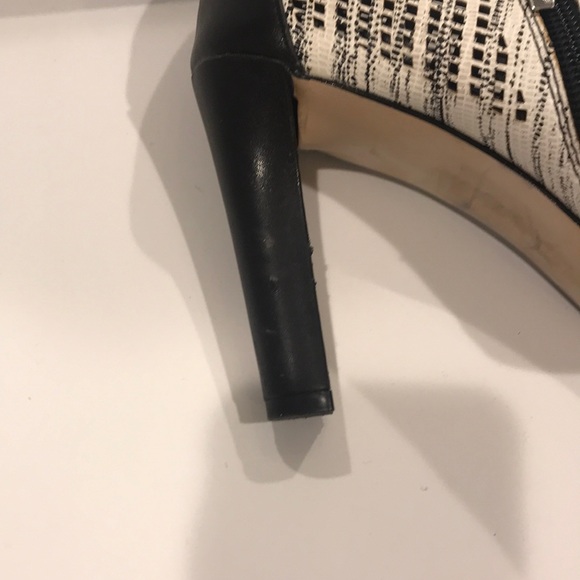 Gently used Calvin Klein open toe zipper booties - Picture 5 of 8